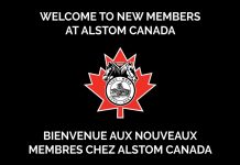 Les travailleurs d’Alstom à Brampton rejoignent les Teamsters